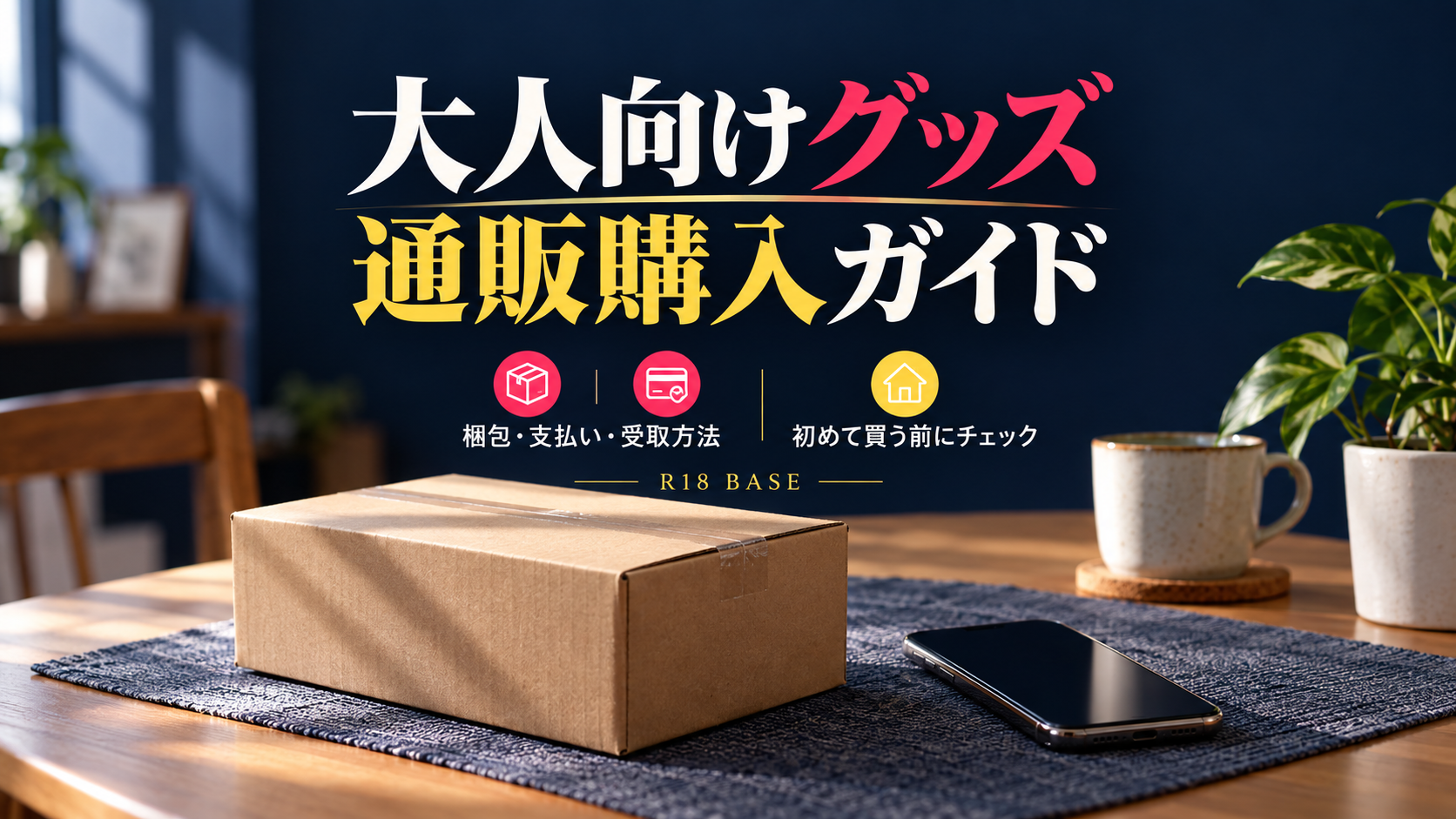 大人向けグッズを初めて通販で買うなら？購入前に確認したい10のポイント